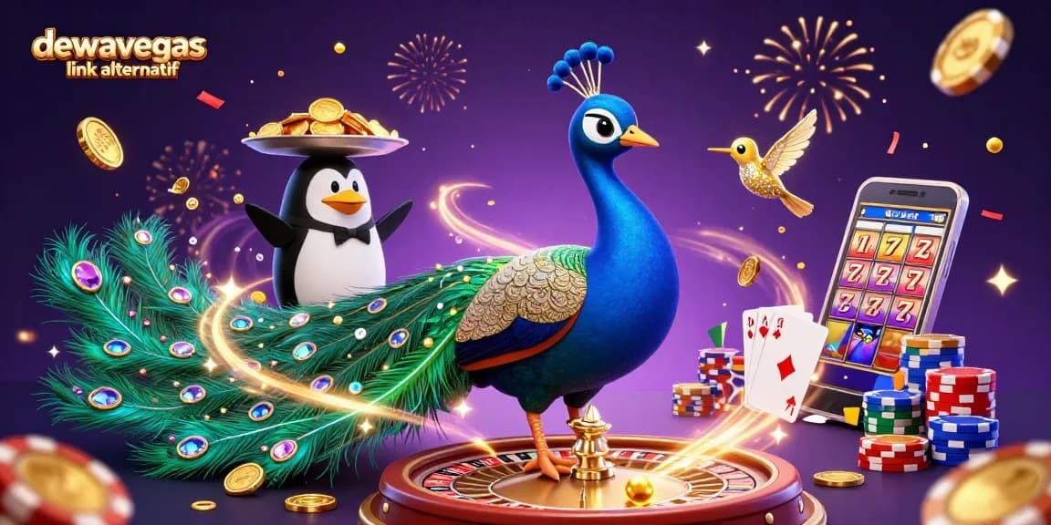Experience the excitement of baccarat with dewavegas link alternatif featuring vibrant casino elements.