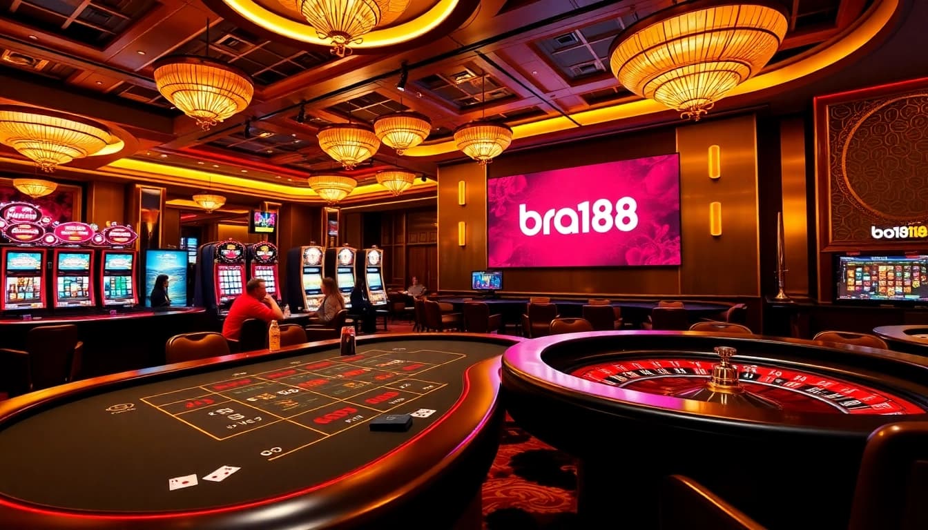 Experience the thrill of gambling at bro138 with dynamic games and luxurious casino ambiance.