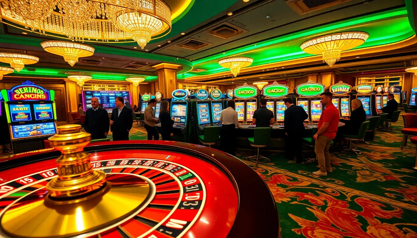 Experience the thrill of winning at link gacor slots and casino games with vibrant visuals of excitement.