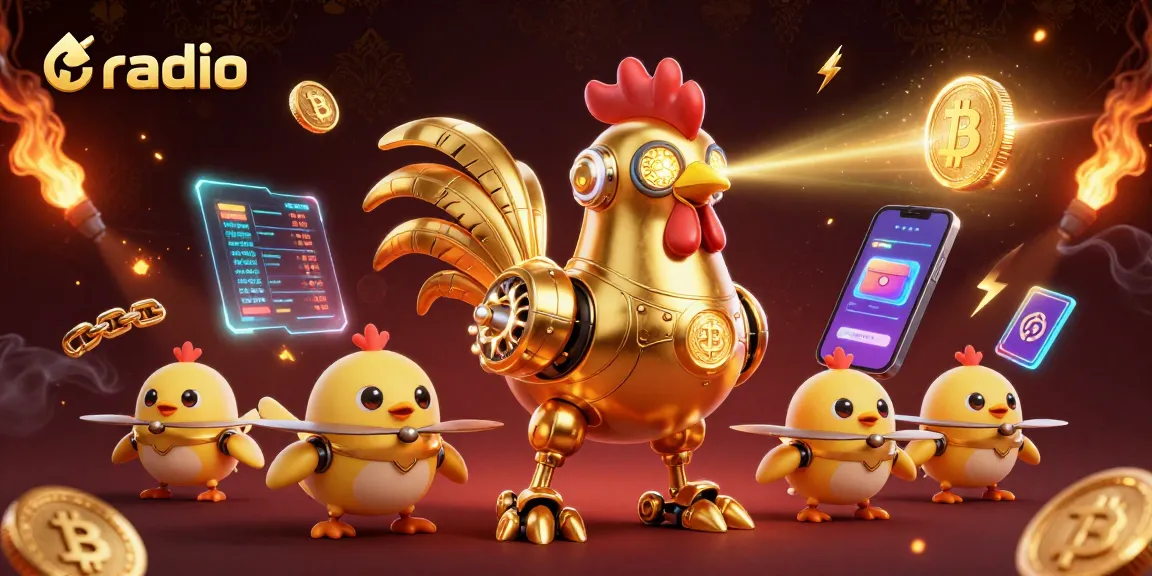 Experience thrilling action at WIN79 Radio in a vibrant, neon-lit casino world.