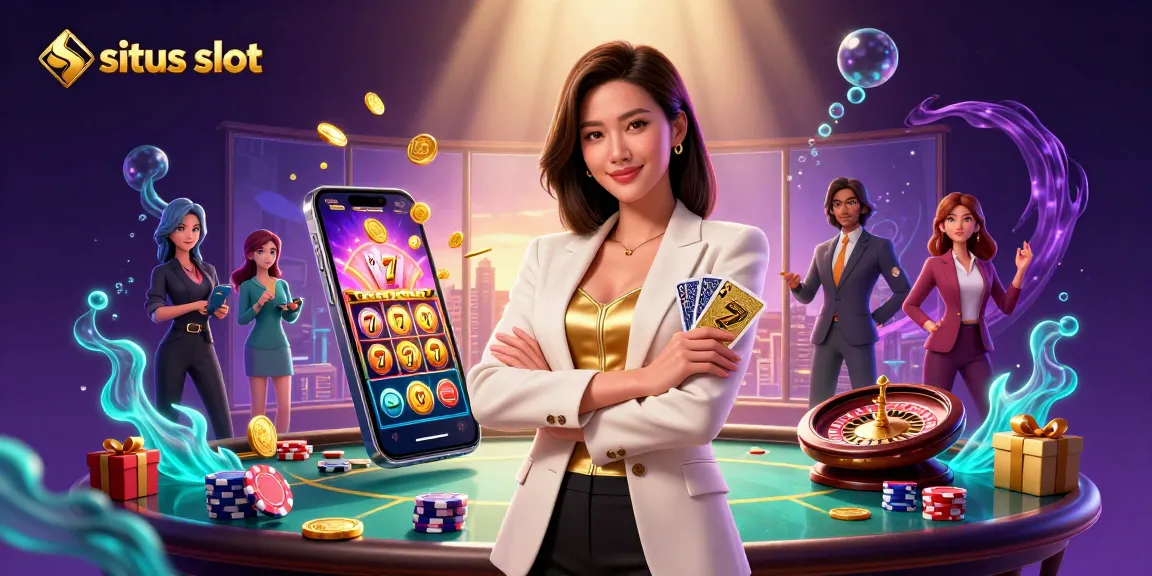 Experience the thrill of situs slot gaming with immersive visuals and vibrant casino energy.