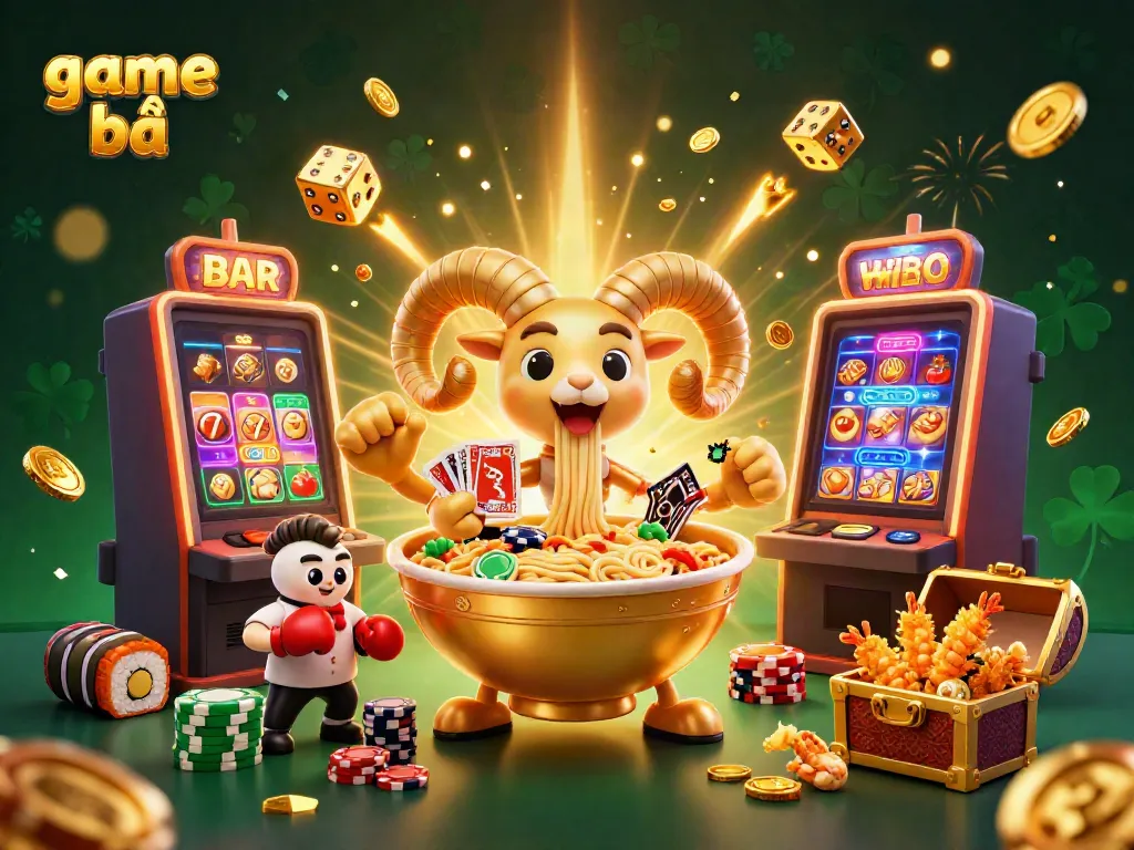 Experience thrilling game bài action with colorful casino characters in a vibrant setting.