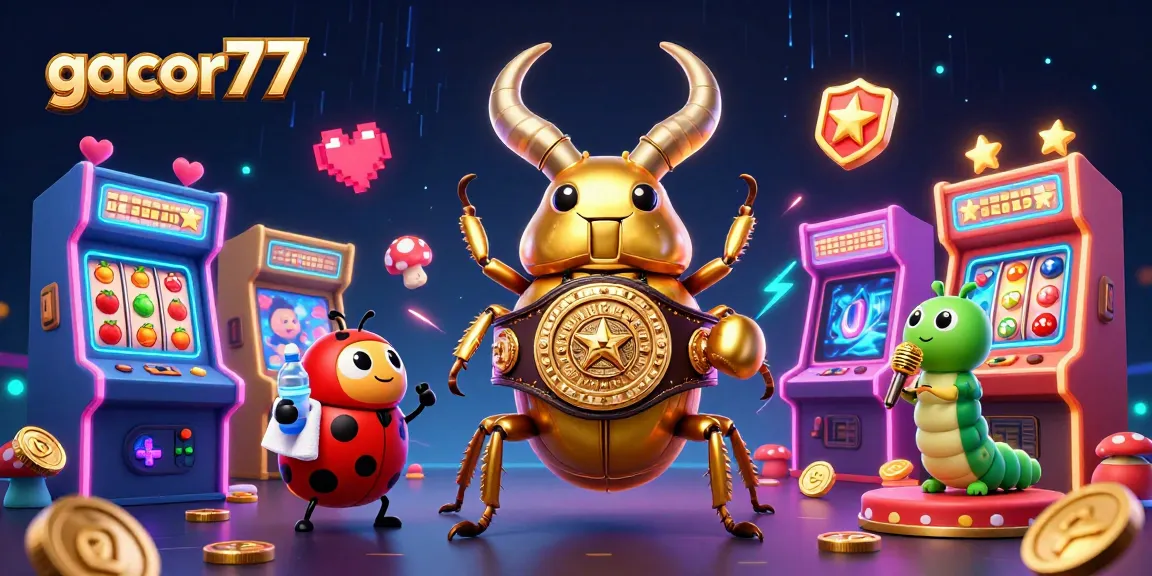 Mendapatkan pengalaman terbaik gacor77 dengan karakter 3D kartun yang penuh aksi di arena permainan seru.