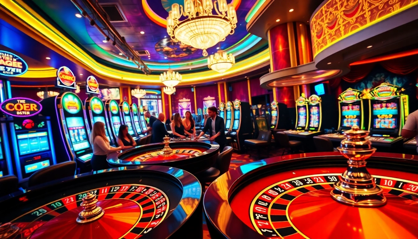 Menangkan taruhan dengan bbni4d di kasino mewah yang dipenuhi mesin slot dan roda roulette.