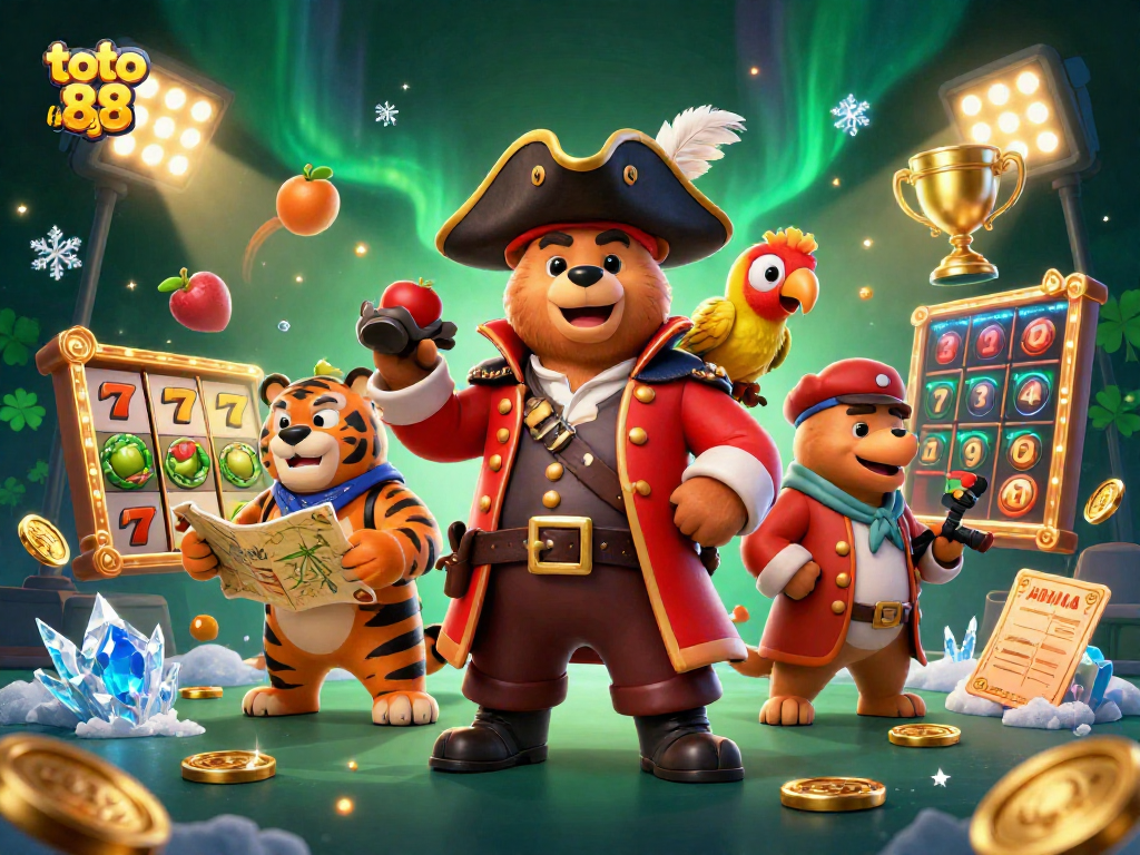 Engage in thrilling gameplay at toto 88 login with vibrant slot reels and dynamic casino elements.