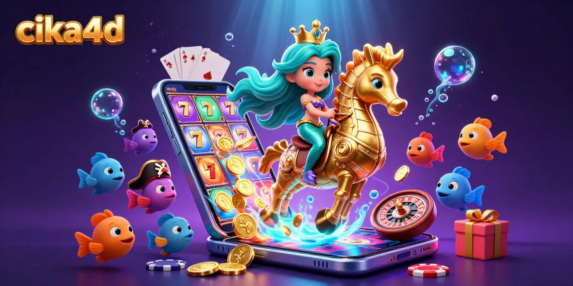 Spin the reels with cika4d and enjoy a thrilling underwater casino adventure!