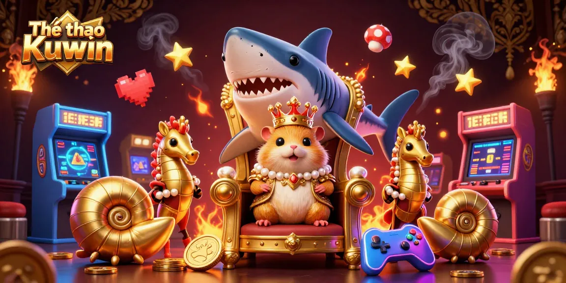 Engage in Thể thao Kuwin betting with dynamic sports-themed 3D illustration full of action.