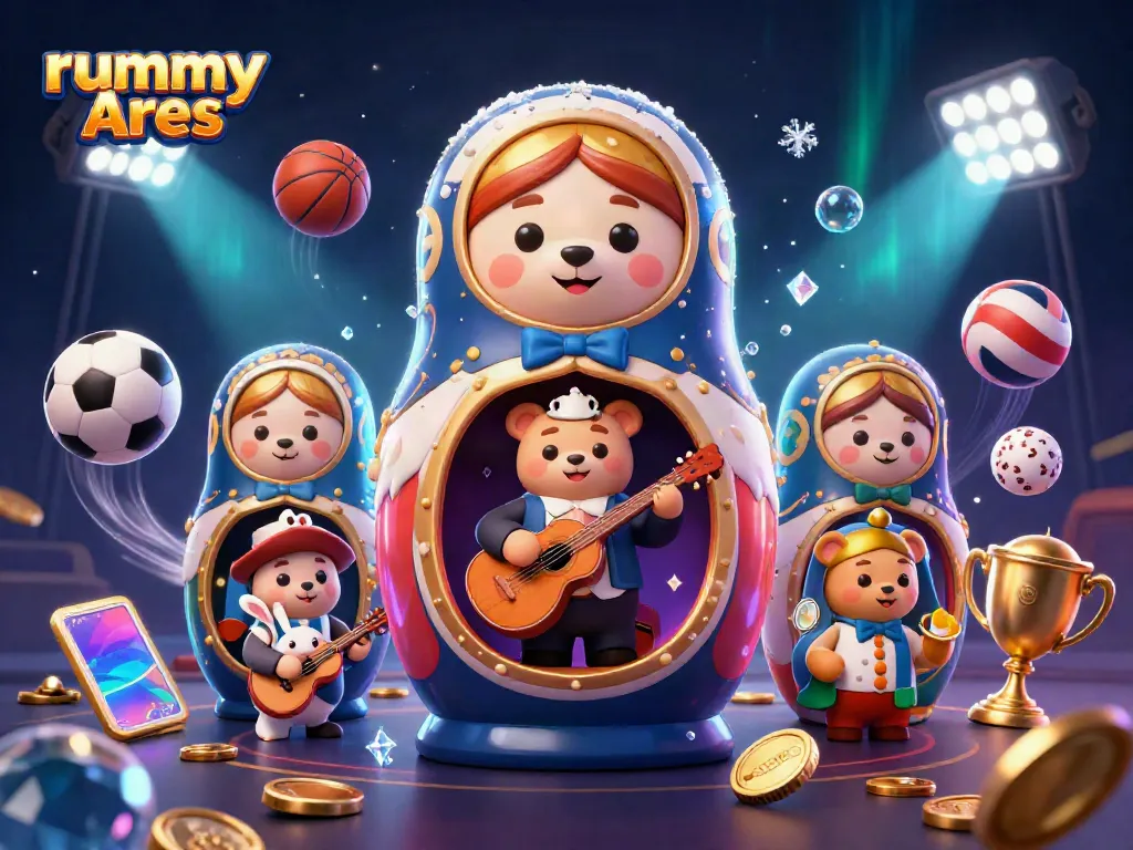 Experience the vibrant gaming world of rummy ares with dynamic casino elements and engaging characters.