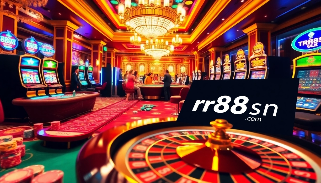 Experience luxury betting at https://rr88sn.com/ with engaging casino visuals and vibrant gaming action.