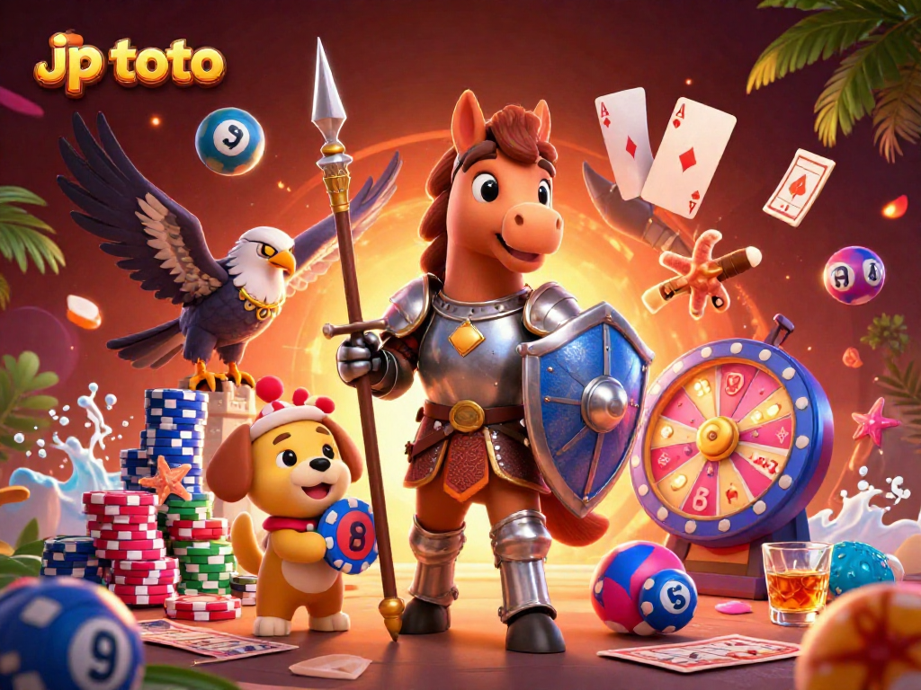 Engage in classic jp toto games with epic illustrations, blending tradition and excitement.