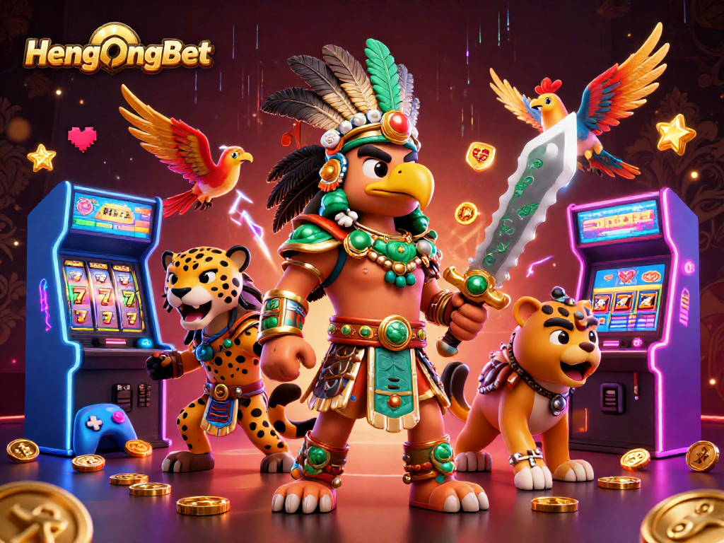 Engage in exciting gameplay with the unique HengOngBet experience showcasing vibrant casino elements.