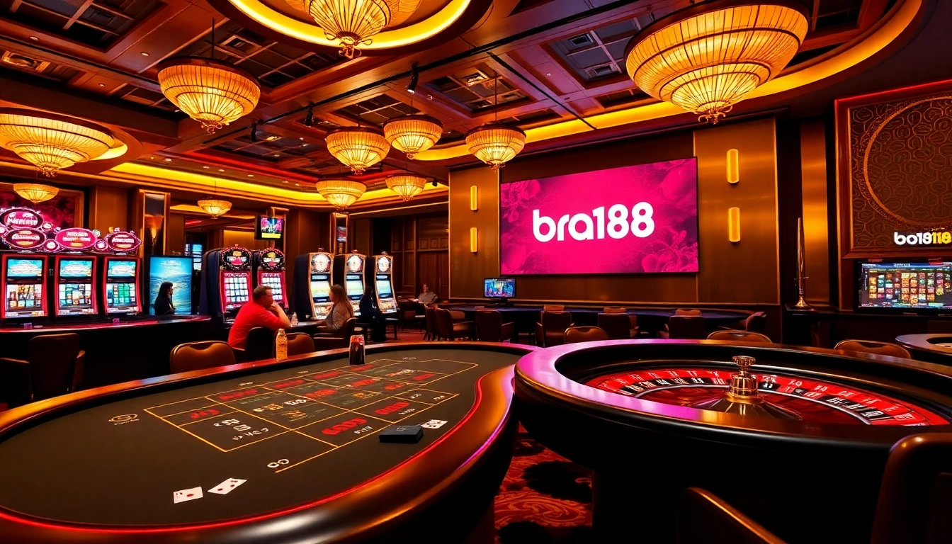 Experience the thrill of gambling at bro138 with dynamic games and luxurious casino ambiance.