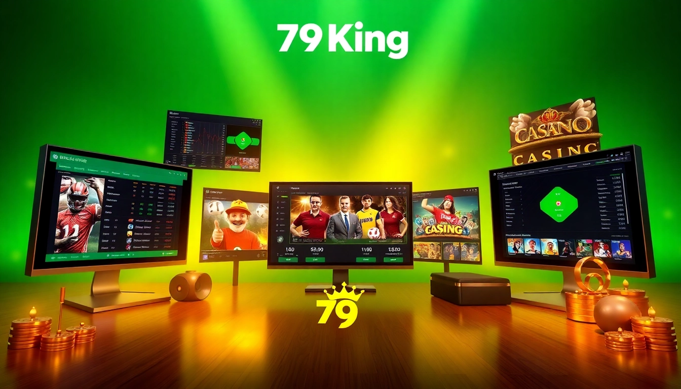 79King online gambling interface showcasing sports betting, casino, and slots