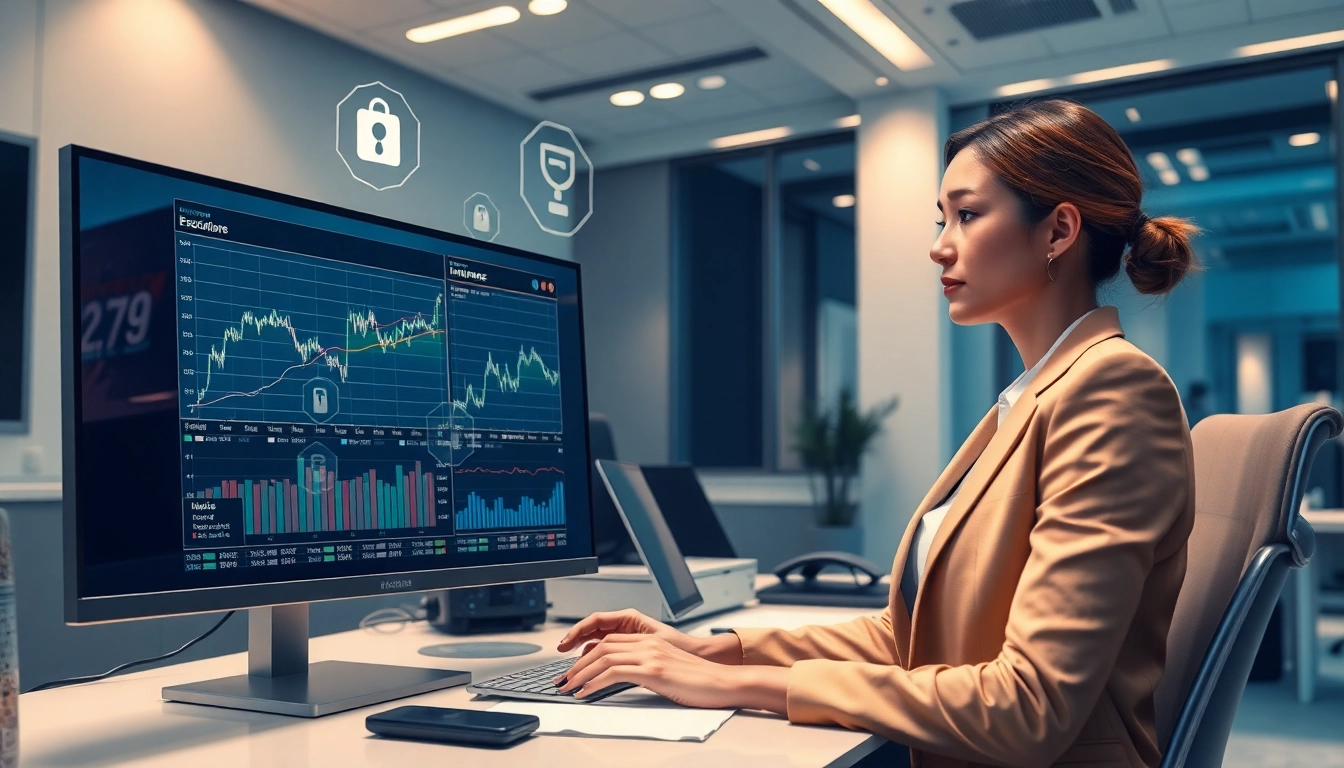 Scène professionnelle de la plateforme de paris en ligne et d'assurance 79king hn dans un bureau élégant et futuriste, mettant l'accent sur la confiance et l'innovation en 2025