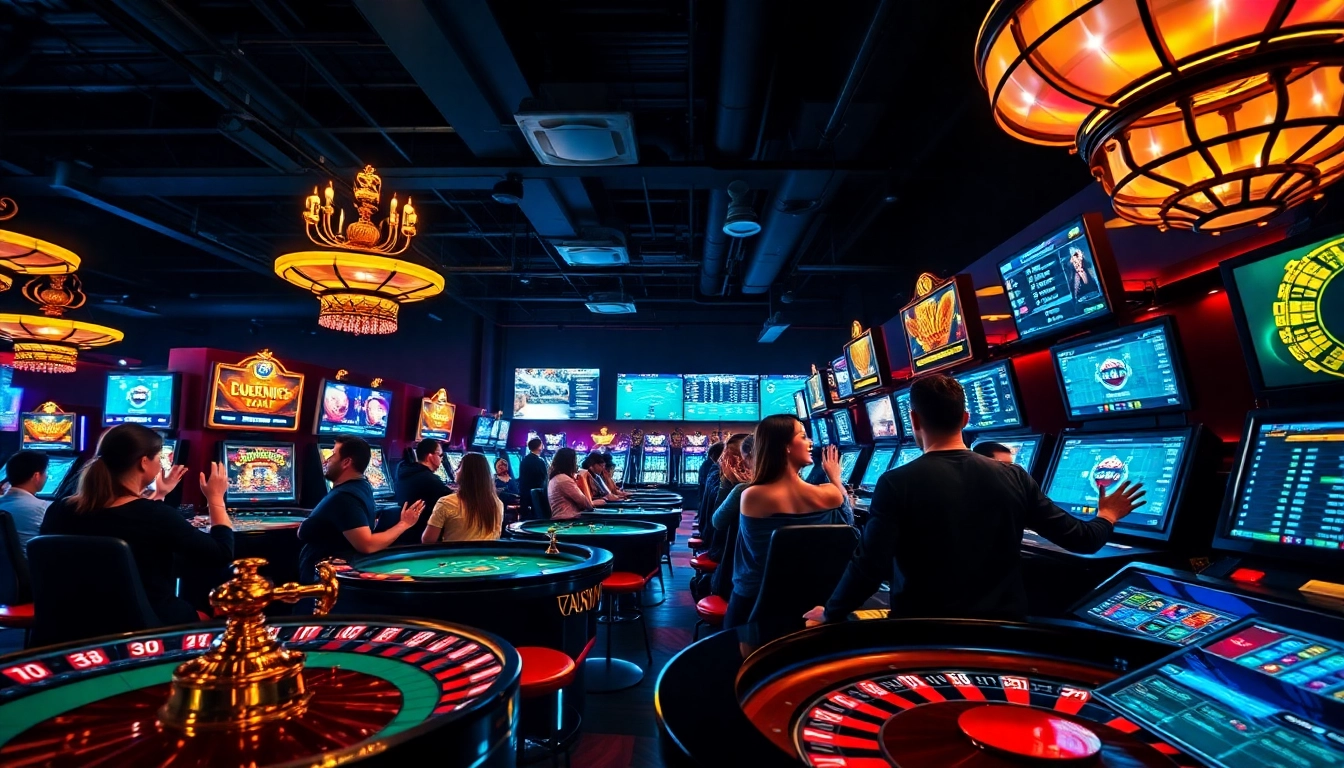 Exciting gaming atmosphere at 79king hn showcasing vibrant online betting experiences.