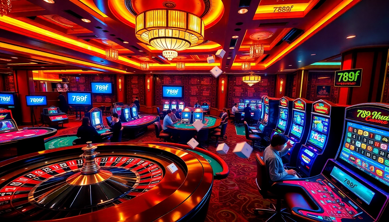 Experience the excitement of 789f nhà cái with engaging casino games featuring roulette, dice, and slots.