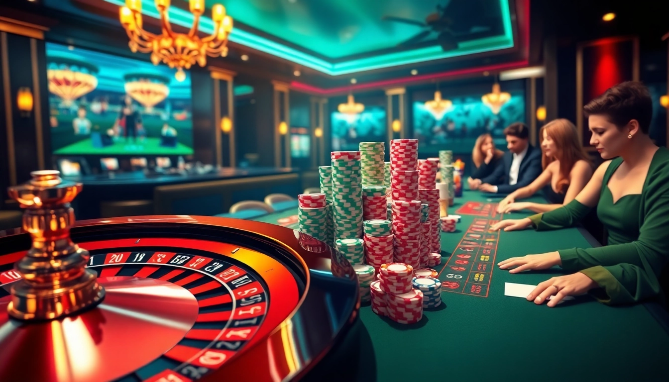 Experience the excitement of THABET with luxurious casino tables and thrilling poker games.