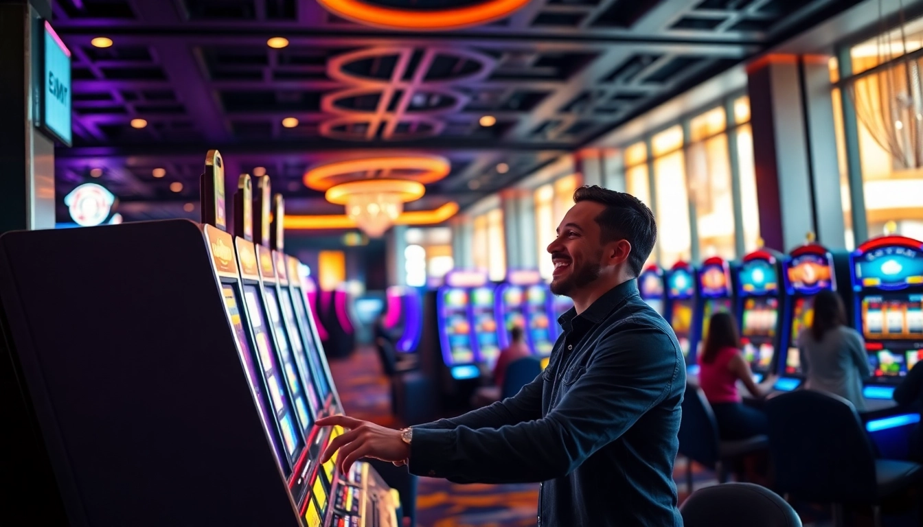 Rasakan keseruan dalam permainan luxury777 game dengan suasana kasino yang mewah dan ceria.