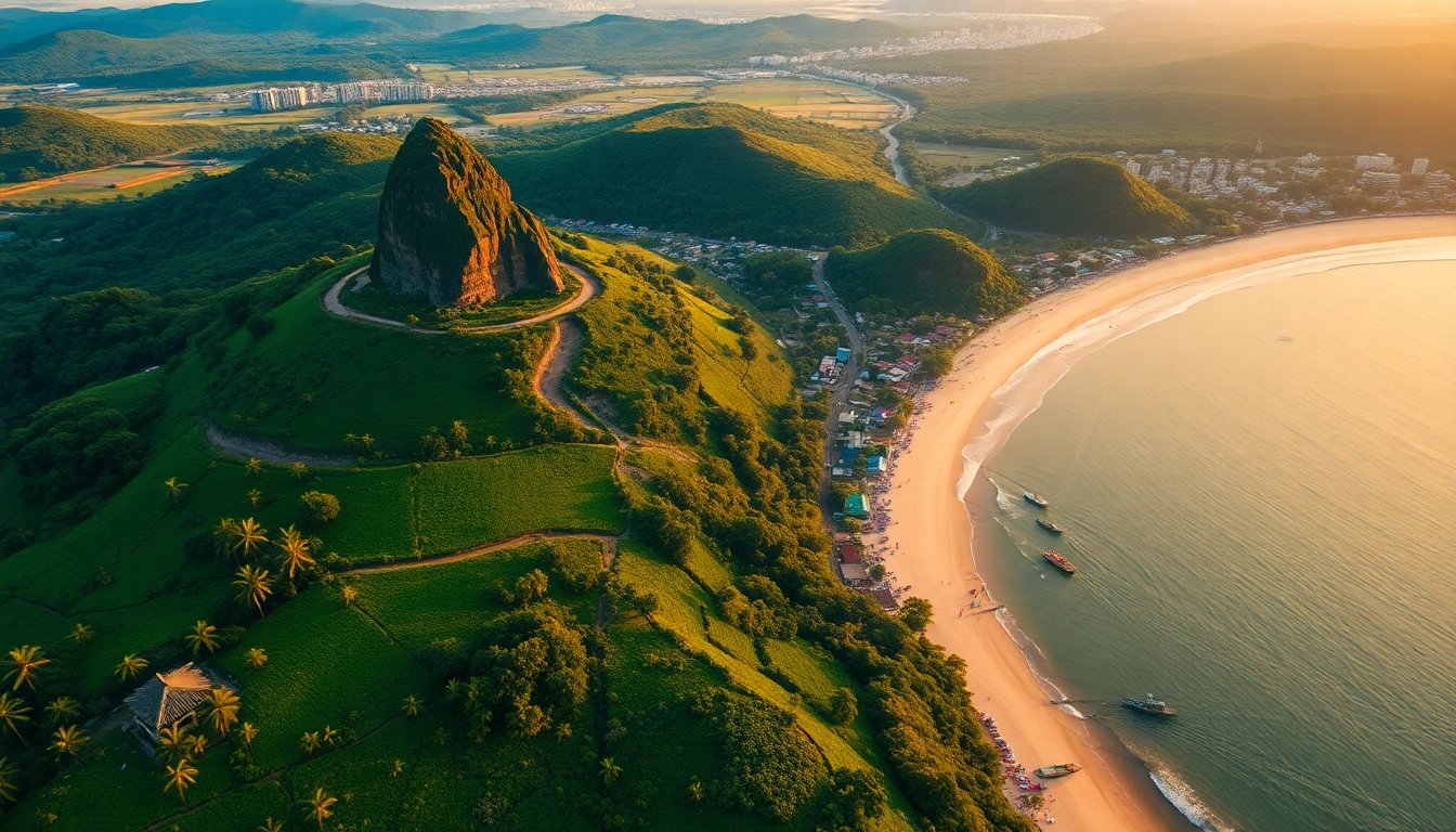 Lanka Ad showcasing the beauty of Sri Lanka's landscapes with vibrant tea plantations and stunning coastlines.