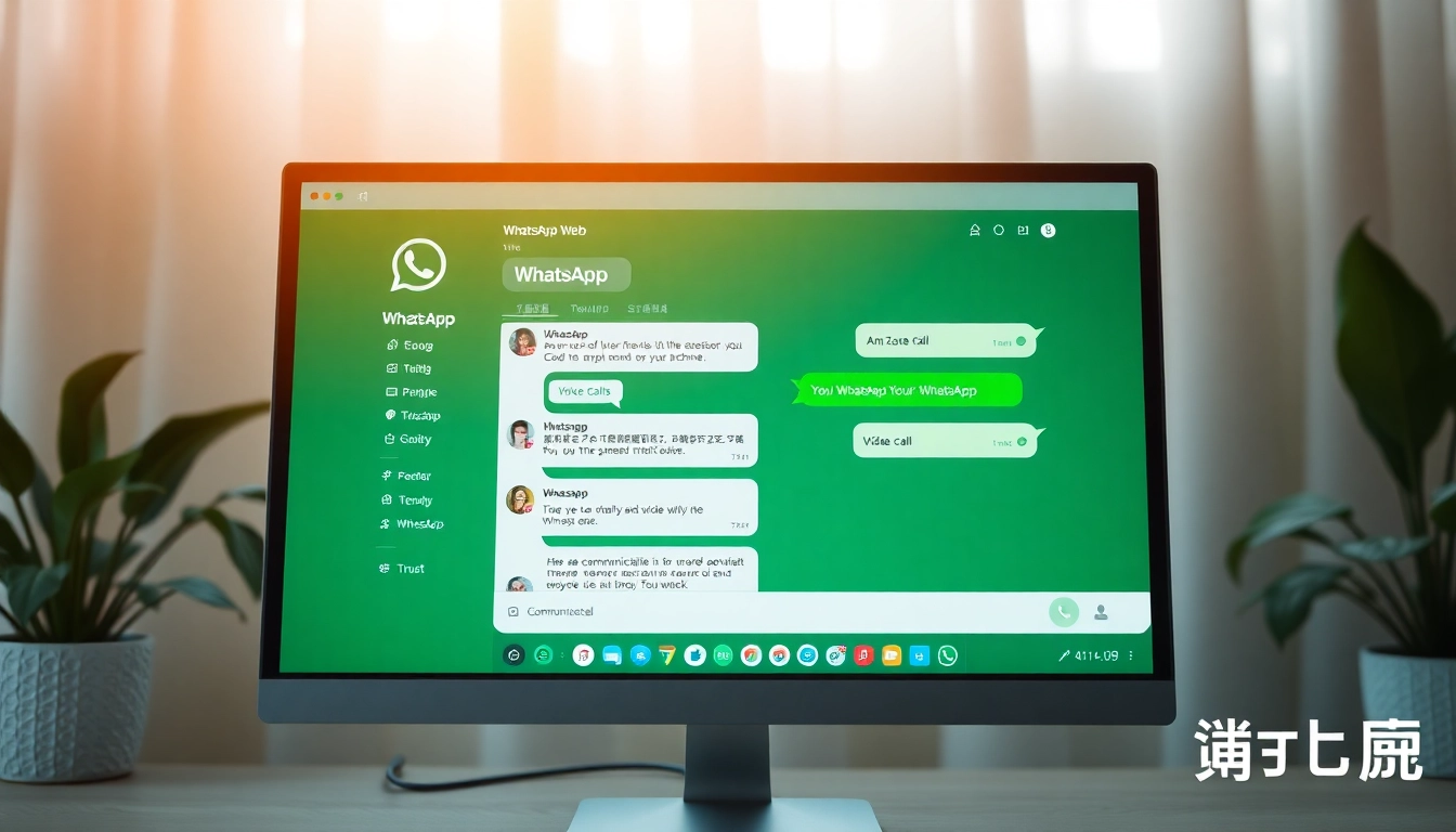 在快连官网展示 WhatsApp Web 的消息功能，打造无缝通信体验