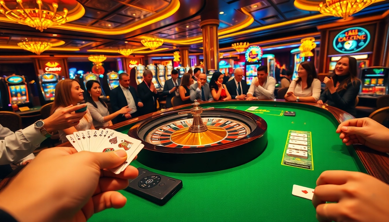 Experience the thrill of gambling at https://tt88.mex.com/ with roulette tables and vibrant slot machines.
