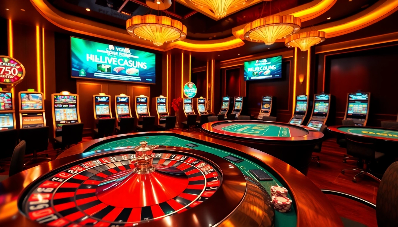 Experience the excitement of https://www.eejl33.com/ with luxurious poker tables and roulette wheels in a vibrant casino.