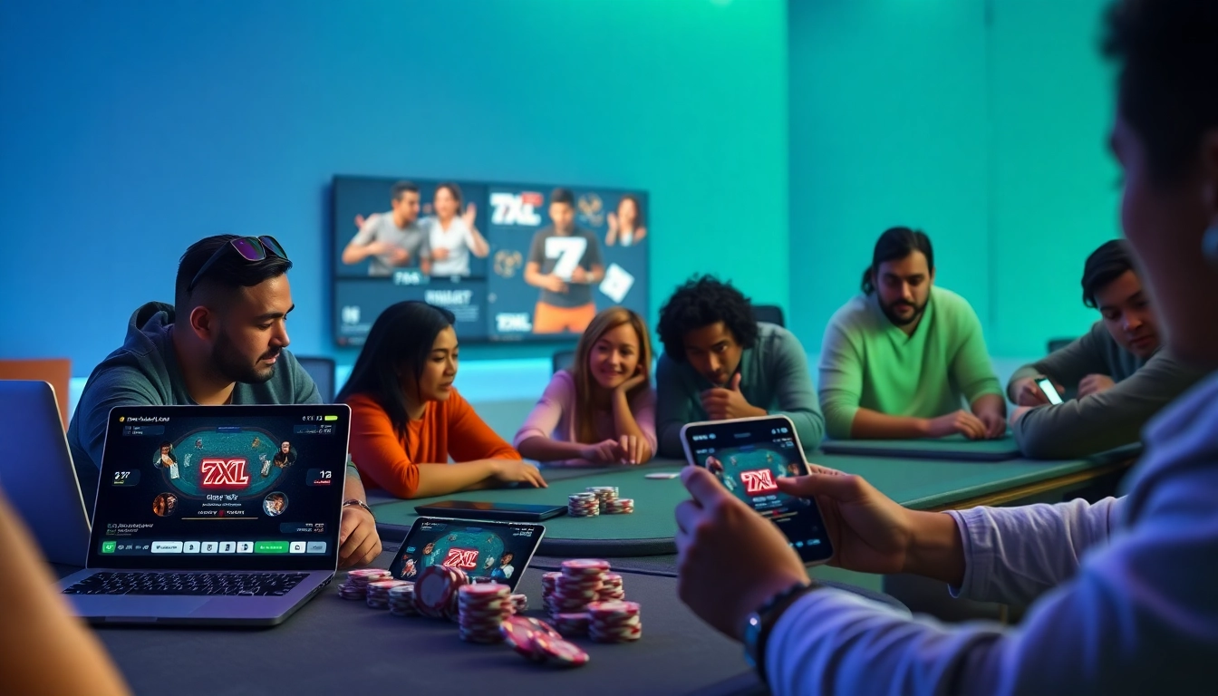 7xl סוכן - שחקני פוקר אונליין משתתפים במשחק טקסס הולדם בפלטפורמה דיגיטלית תוססת.