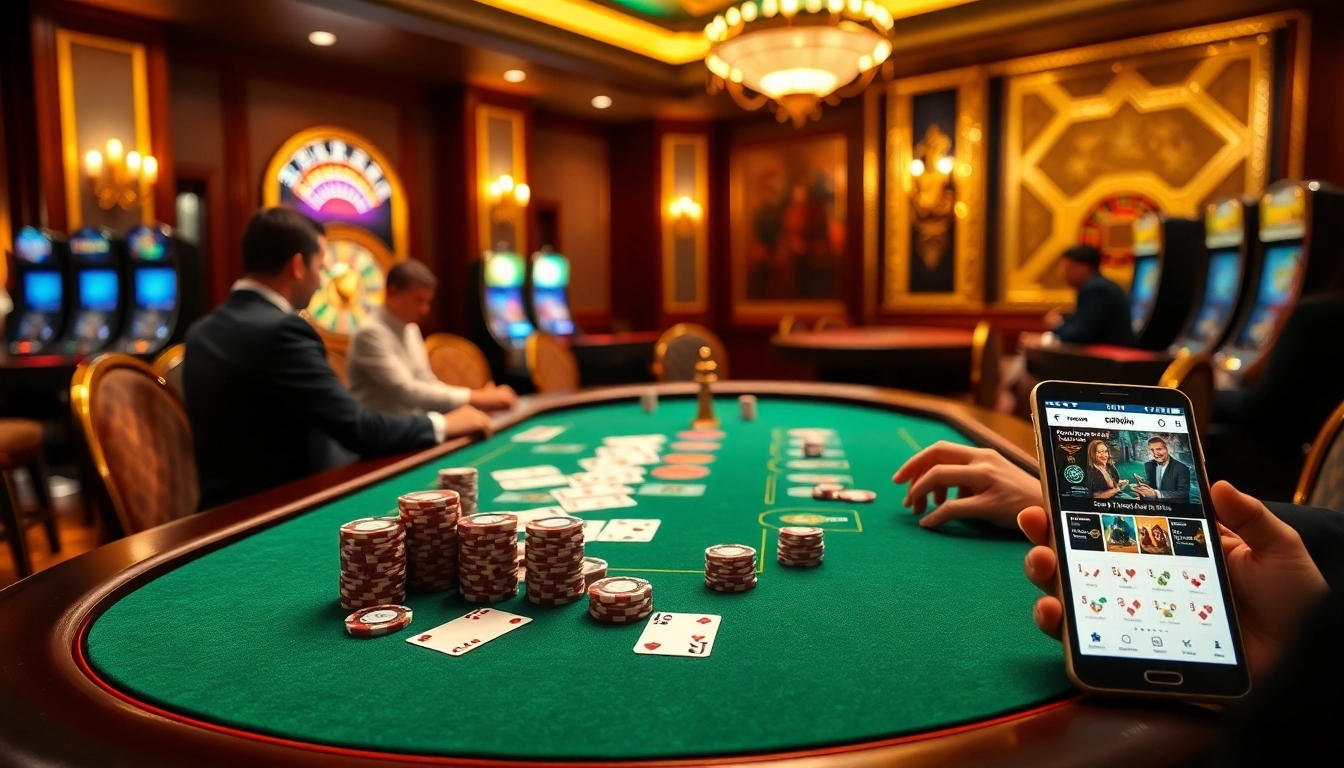 Experience the thrill of gambling at https://okwin.blog/ with an elegant poker game featuring vibrant colors and professional players.