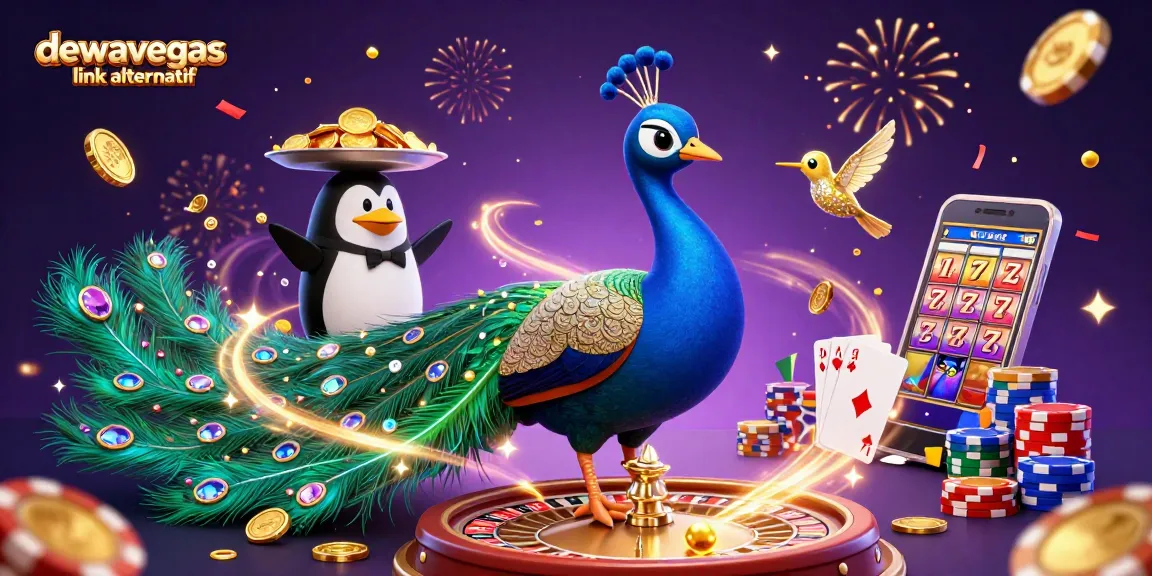 Experience the excitement of baccarat with dewavegas link alternatif featuring vibrant casino elements.