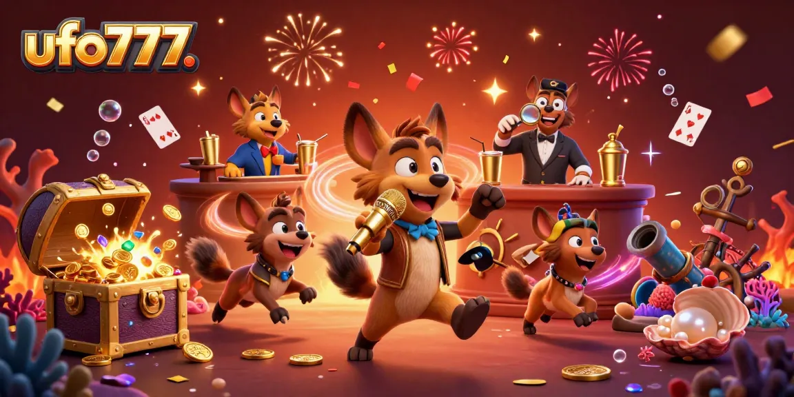 Join the excitement at ufo777's vibrant comedy casino where hyenas entertain, mixing fun and fortune!
