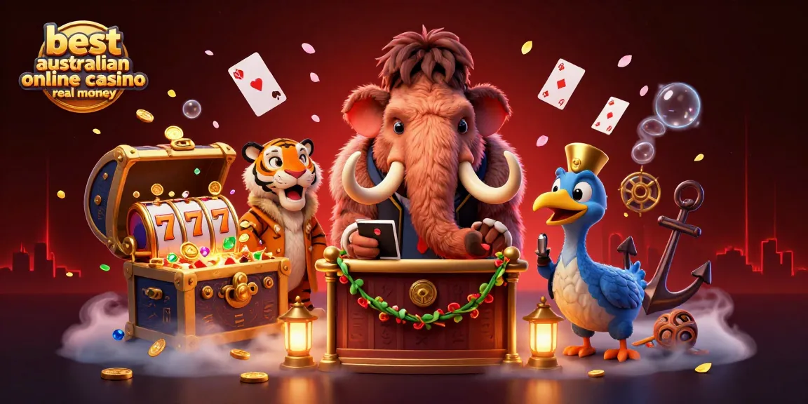 Experience the excitement of the best australian online casino real money with vibrant characters and action.